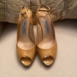 Jimmy Choo strappy platform sandals
